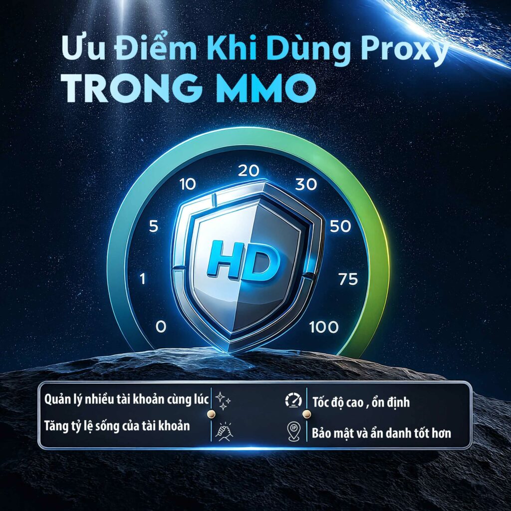 Ưu điểm khi dùng Proxy trong MMO